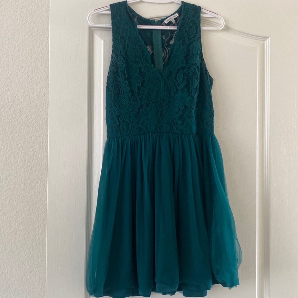 Cute little green dress